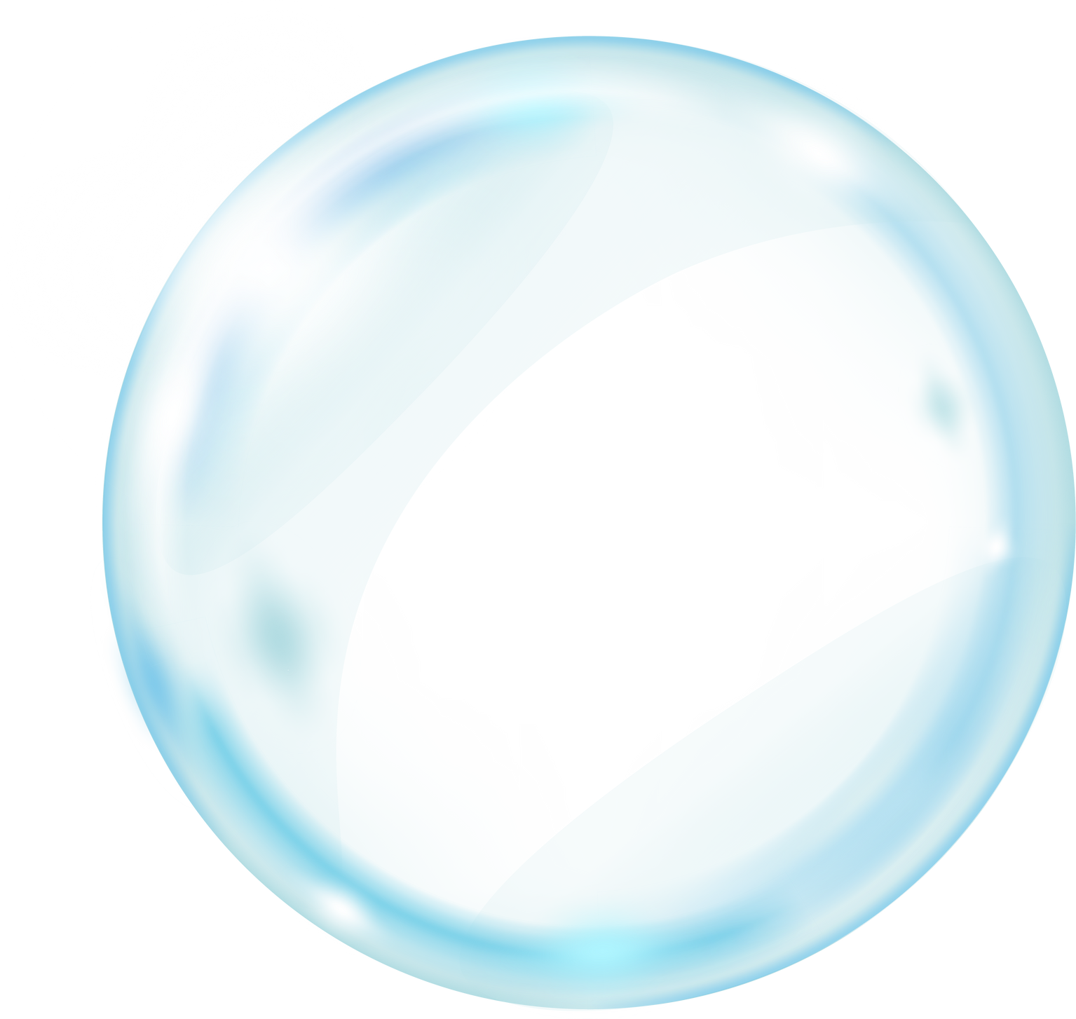 Realistic Water bubble